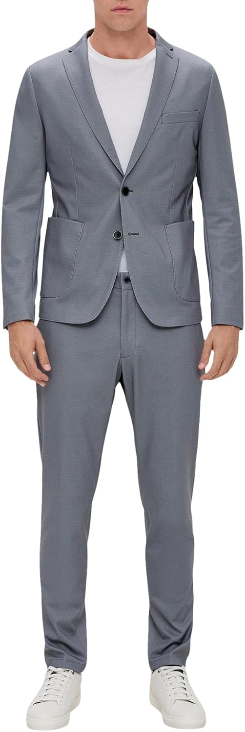 s.Oliver Slim: Sakko mit aufgesetzten Taschen 52 97a9, 52 97a9