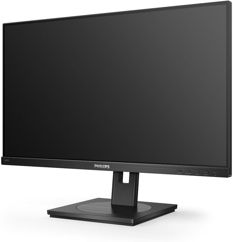 Philips 242S1AE - 24 Zoll FHD Monitor, höhenverstellbar (1920x1080, 75 Hz, VGA, DVI, HDMI, DisplayPo