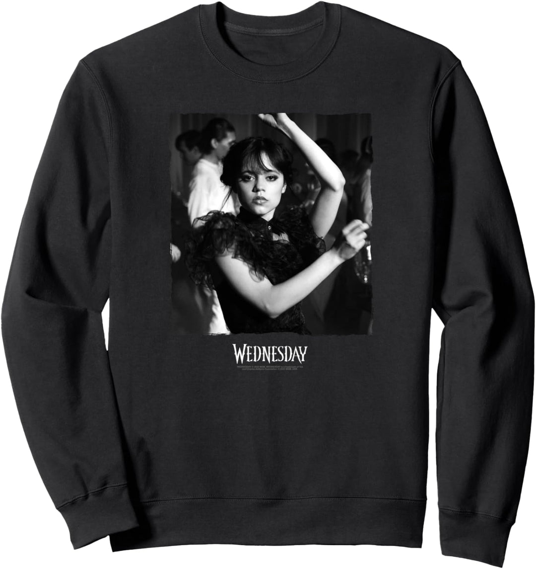 Wednesday Dark Dancing Queen Wednesday Photoreal & Logo V2 Sweatshirt
