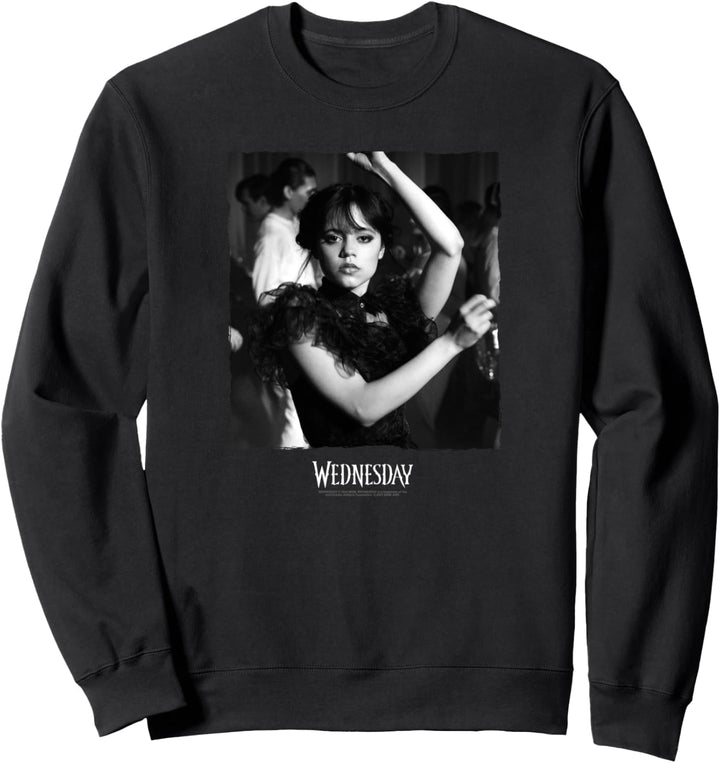 Wednesday Dark Dancing Queen Wednesday Photoreal & Logo V2 Sweatshirt