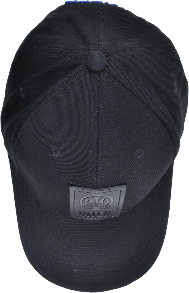 Inter Baseballmütze für Erwachsene, Schwarz, One Size