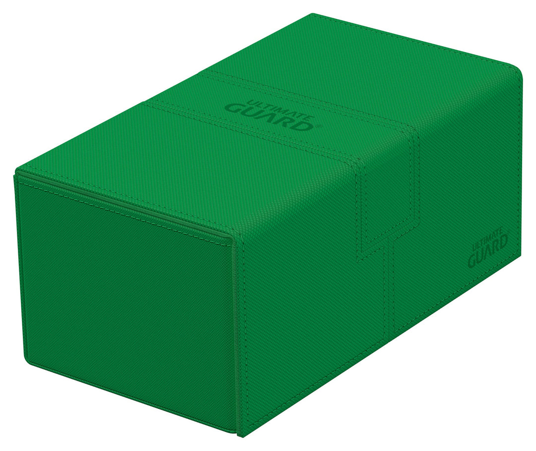 Ultimate Guard Twin Flip`n`Tray 200+ XenoSkin Monocolor Grün, Grün