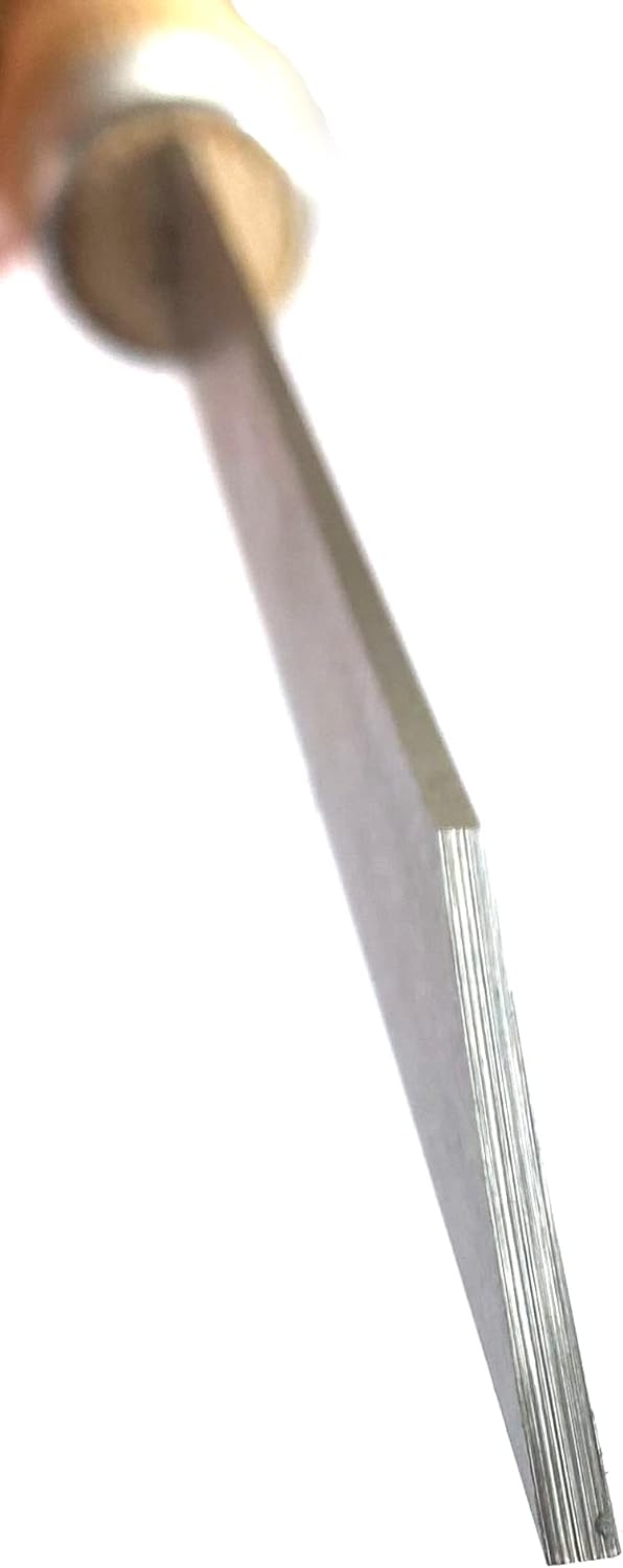 Wiedemann Abstecher konisch 3mm Breit, Klingenhöhe 18mm, Klingenlänge ca. 160mm für Drechsler/Woodtu