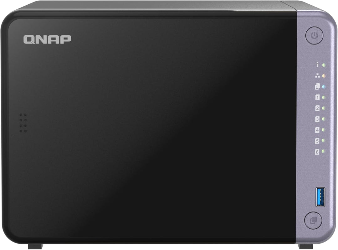 QNAP 6-Bay 3.5" Desktop NAS AL524 4C 2.0GHz