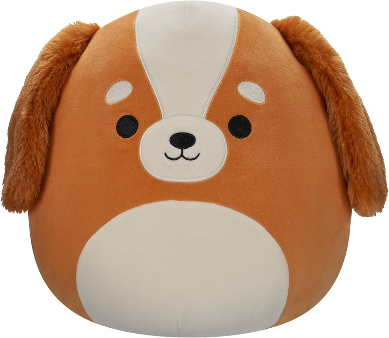 Squishmallows SQCR05413 - Ysabel der Spaniel 30 cm, offizielles Jazwares Plüsch, superweiches Kusche