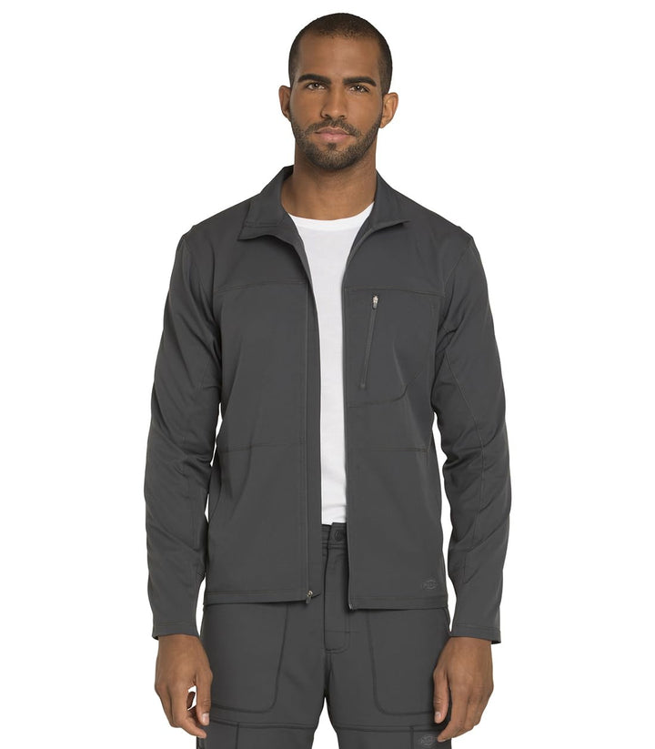 Dickies Dynamix DK310 Herren-Schlupfkasack, mit Reissverschluss vorne 3X-Large Gross Zinn, 3X-Large