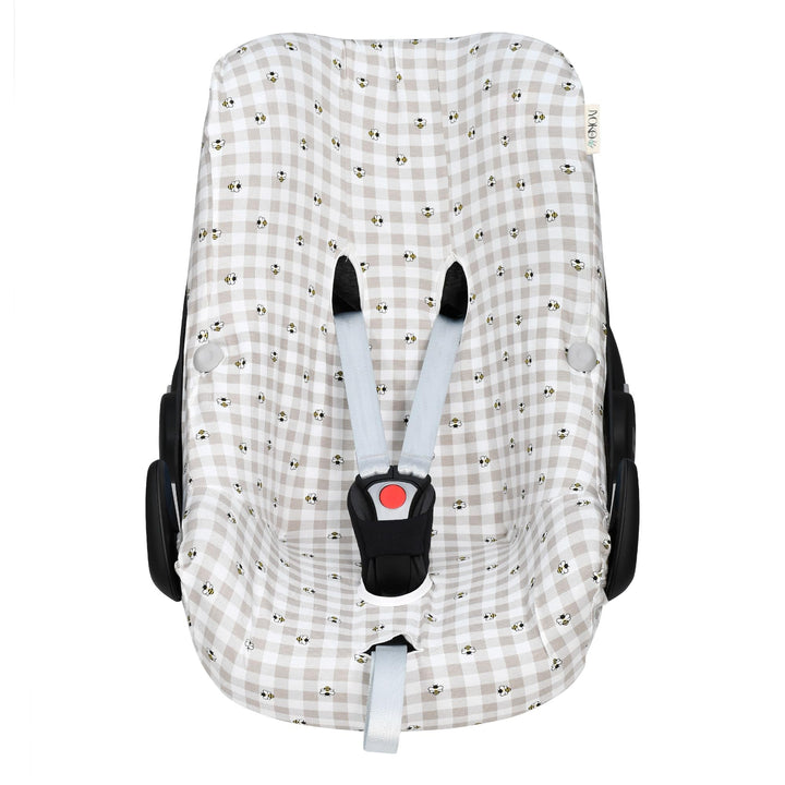 JYOKO KIDS Bezug für Autositz kompatibel mit Pebble Maxi Cosi Pebble Pro I-Size, aus Baumwolle (Picn