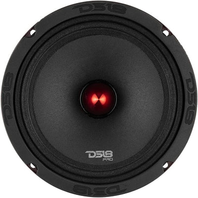 DS18 PRO-X8BM Auto-Mitteltöner, 20,3 cm, 600 W, 8 Ohm, Bass-Lautsprecher 8 Ohm 20,3 cm, 8 Ohm 20,3 c