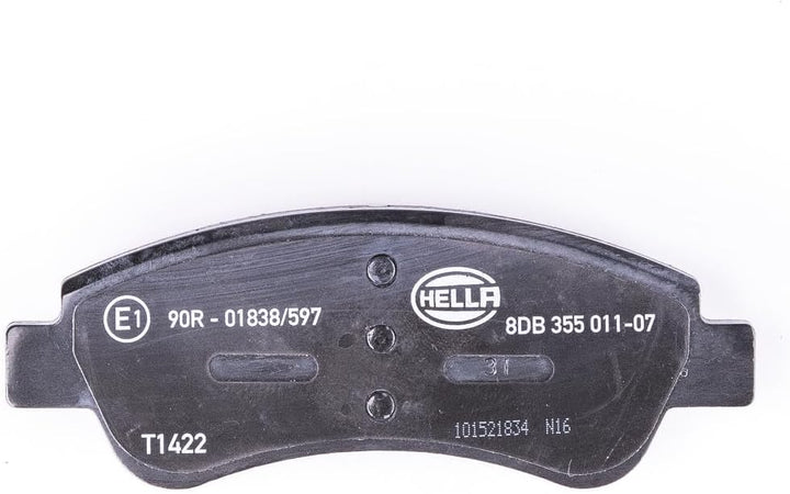 HELLA PAGID 8DB 355 011-071 Bremsbelagsatz - T1422 - Dicke/Stärke: 19mm - Bremssystem: Bosch - nicht