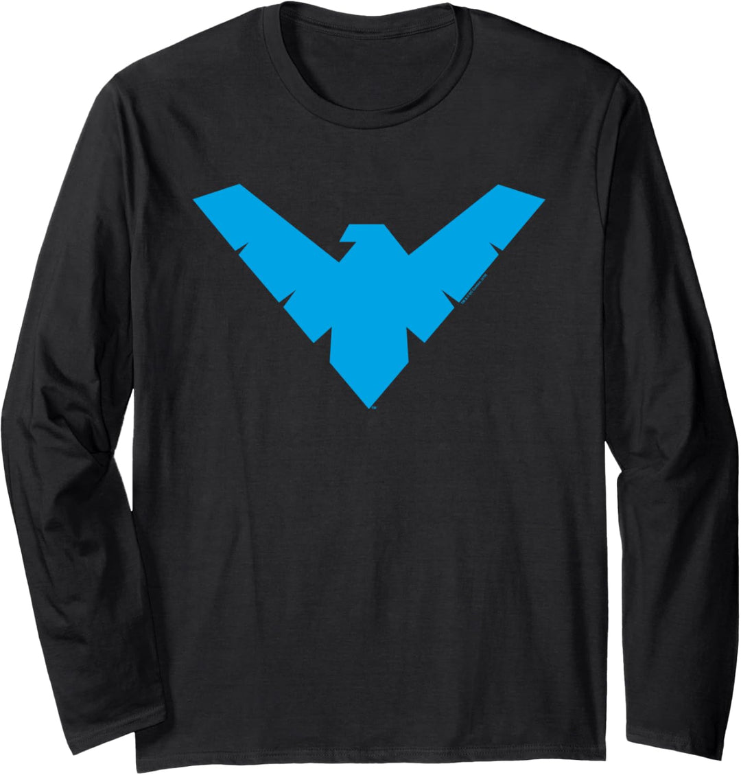 Batman Nightwing Symbol Langarmshirt