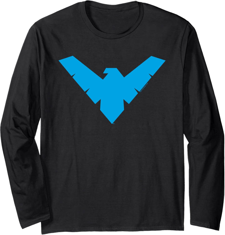 Batman Nightwing Symbol Langarmshirt
