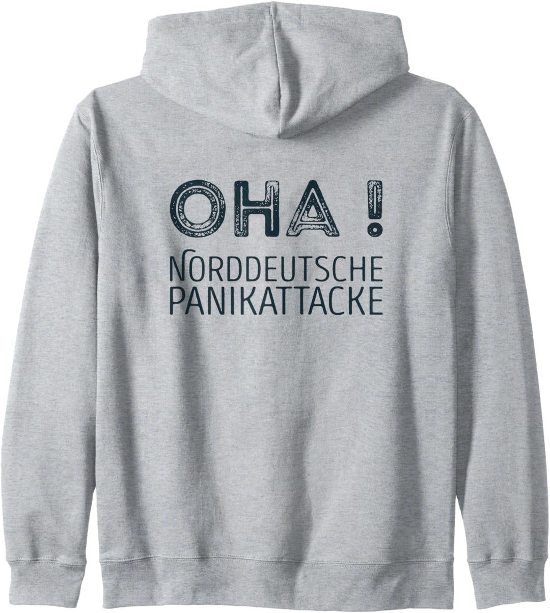 Oha Norddeutsche Panikattacke Kapuzenjacke