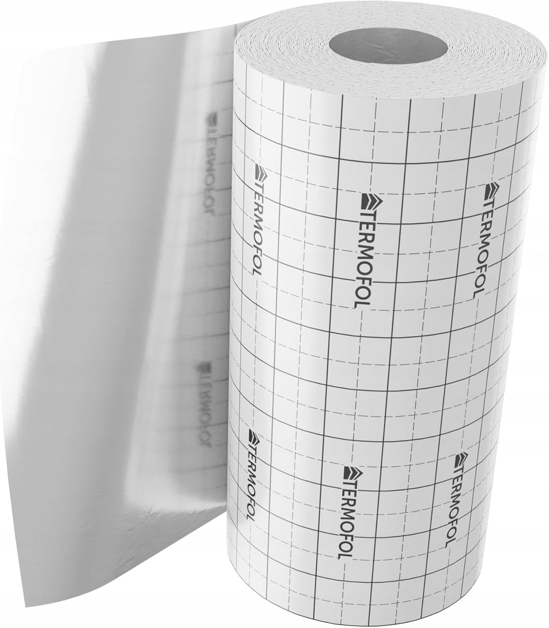 Termofol Aluminiumschaumisolierung – 3 mm Dicke, 50 m laufend, Breite 100 cm – Wärme- und Schalldämm