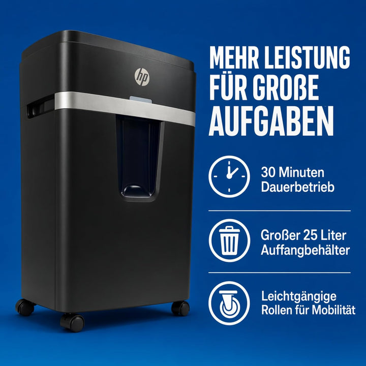 HP Aktenvernichter Pro Shredder 12MC