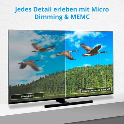 MEDION X15021 (MD 30961) 125,7 cm (50 Zoll) QLED Fernseher (Smart TV, 4K, Dolby Vision HDR, Dolby At