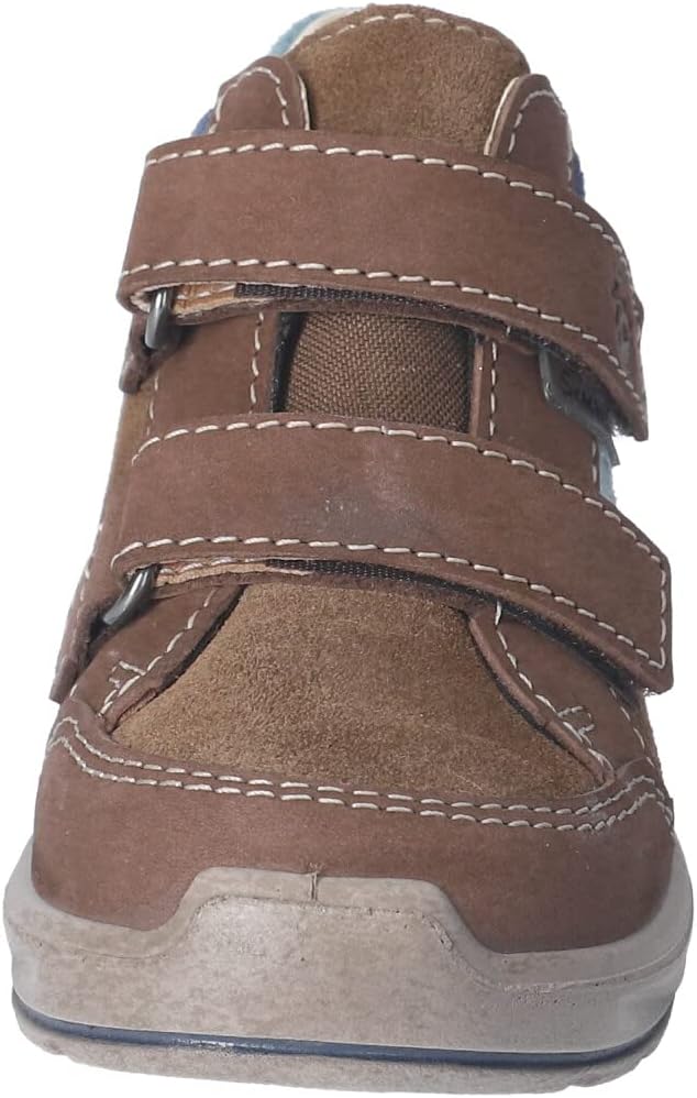 RICOSTA Kimo 2101302-550 Kaktus Suede/Nubuck Leather Childrens Rip Tape Water Resistant Ankle Boots