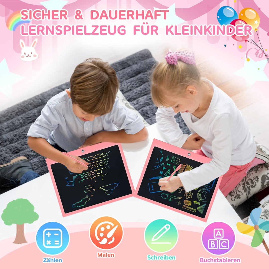 15 Zoll LCD Schreibtafel Kinder, RaceGT Schreibtafel Kinder, Maltafel Zaubertafel, Zeichenblock Kind