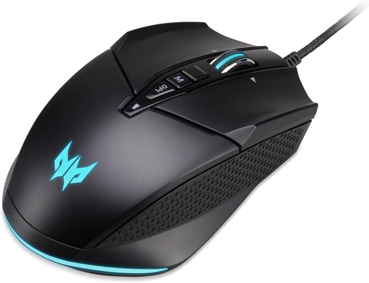 Acer Predator Cestus 335 Gaming Maus (19.000 DPI, 400 IPS Tracking, 10 programmierbare Tasten, 0,5 m