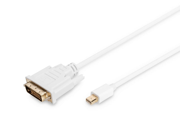 DIGITUS mini DisplayPort Adapterkabel - miniDP - DVI (24+1) - Full-HD 1080p/60Hz - Displayport 1.1a