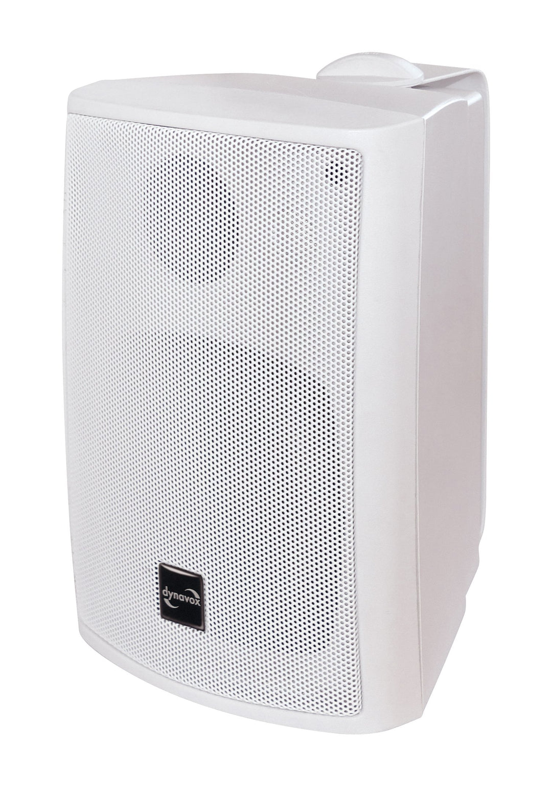 Dynavox PB402 HiFi Box mit Wandhalterung, kompakter 3-Wege Lautsprecher, Weiss, Weiss
