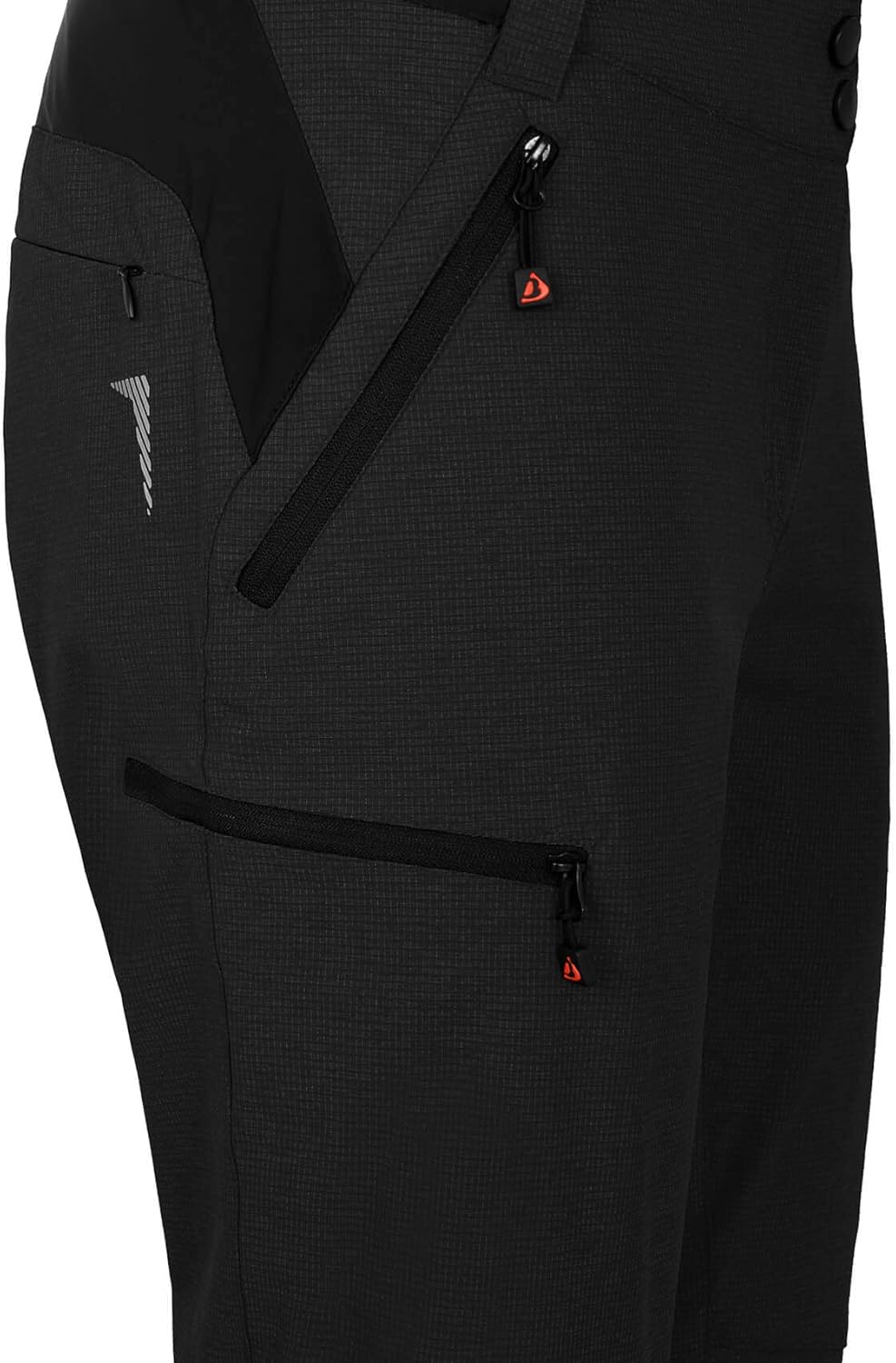 Bergson VALLI zip-off | Damen Radhose, robust elastisch - robust - elastisch - wasserabweisend - sch