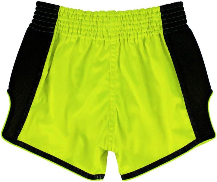Fairtex Muay Thai Shorts, BS1706, neon-gelb XL Neon-gelb, XL Neon-gelb