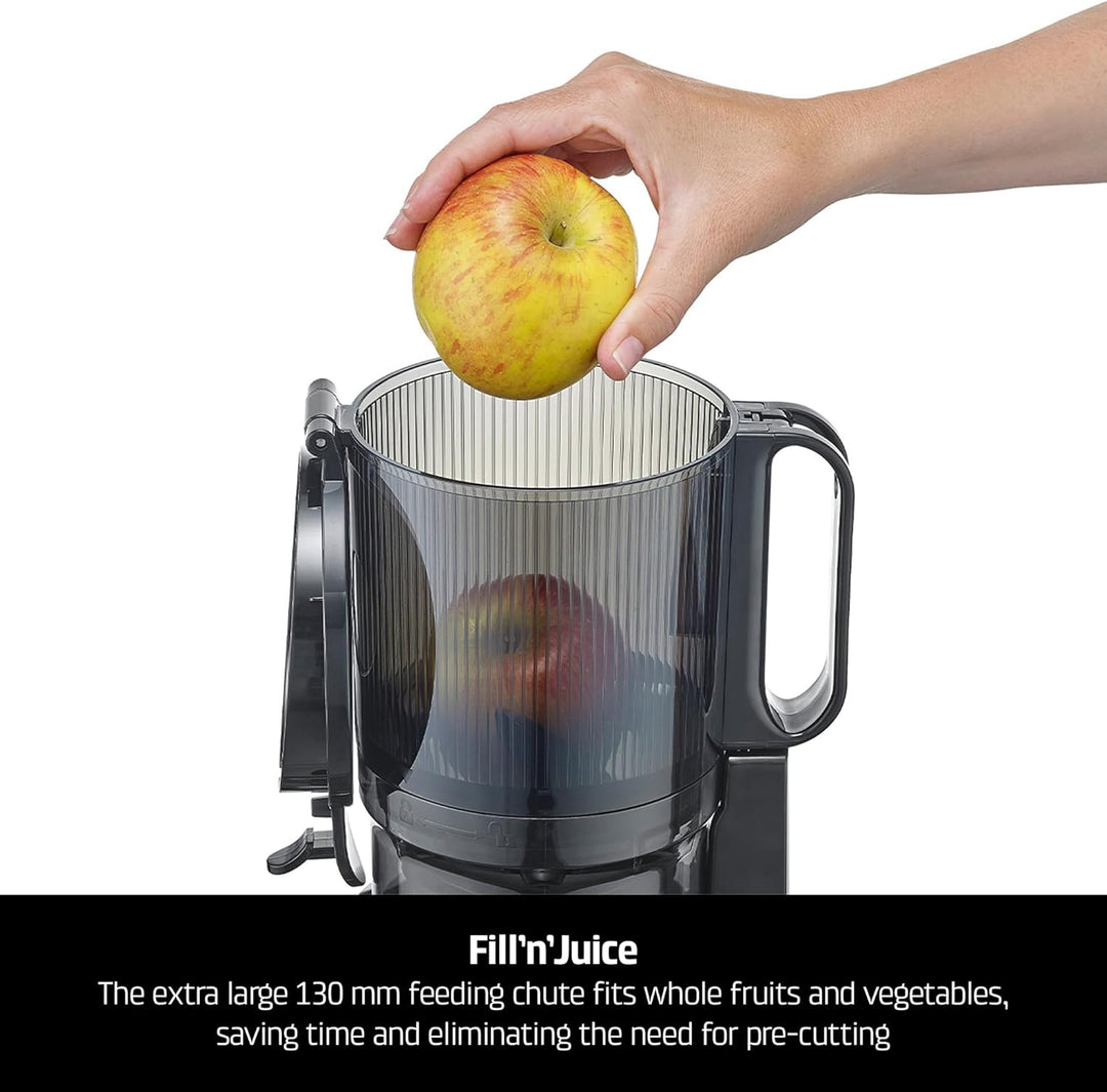 CASO Juice Fit Pro - Slow Juicer, Sanftes und schonendes Entsaften dank niedriger Umdrehungszahl (40