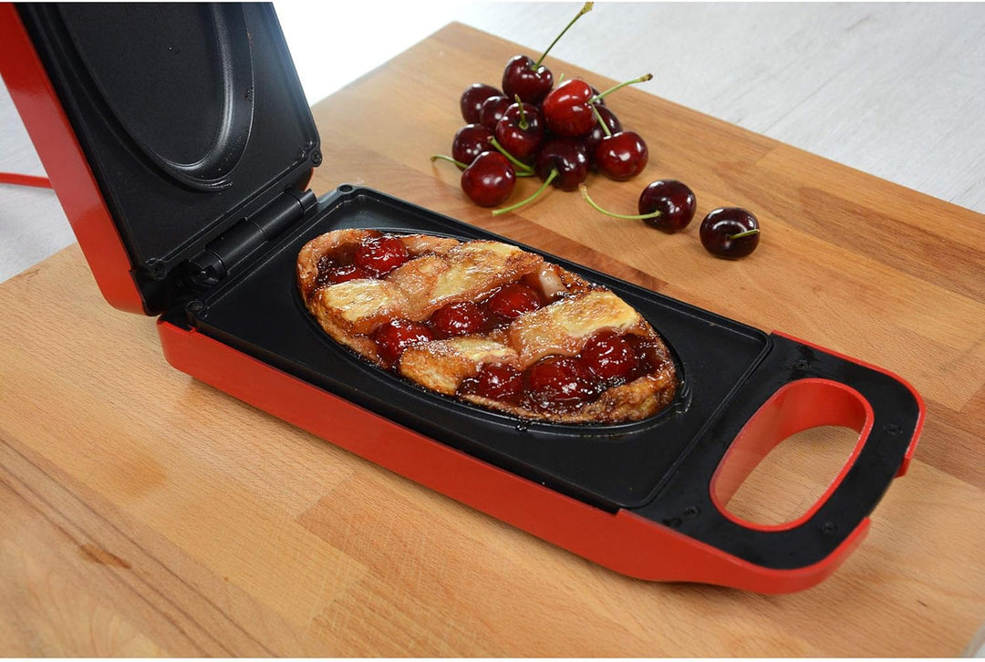 Kontaktgrill Express Cooker, 800 W, Antihaft-Oberfläche, Ober-Unterhitze, 3in1 - Toasten, Backen, Gr