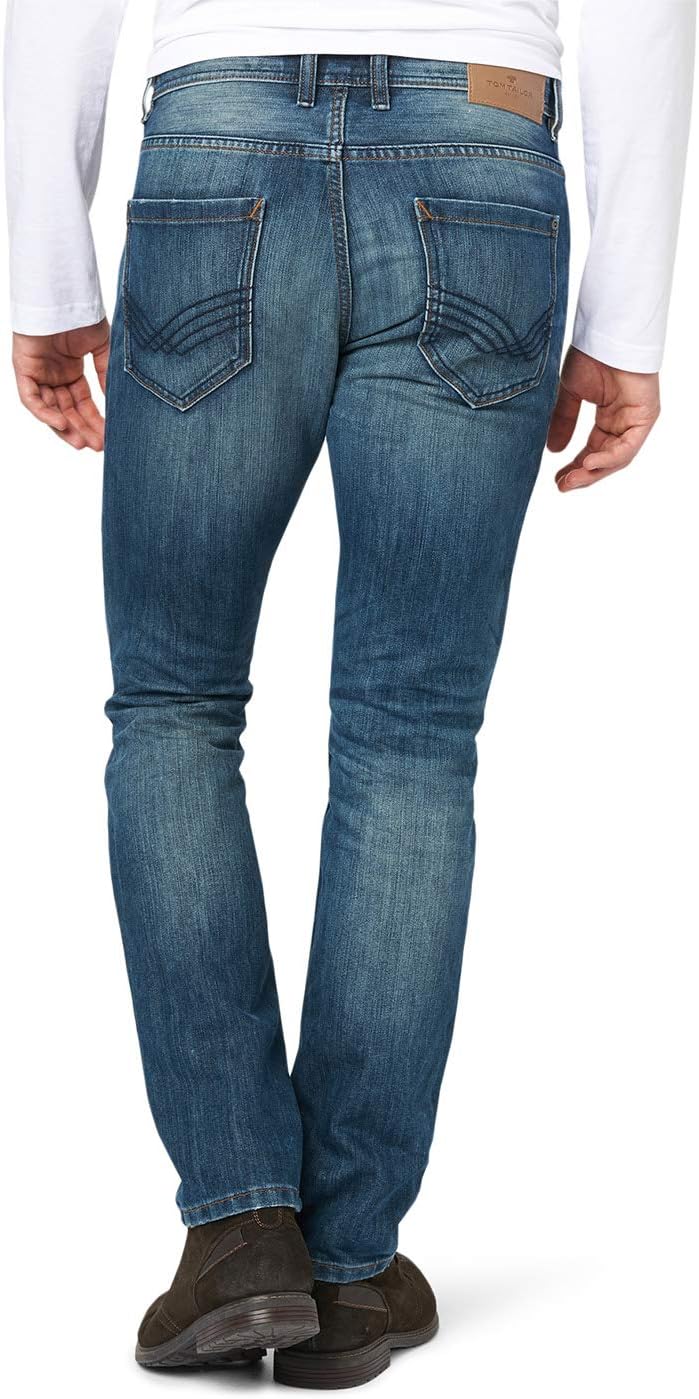 TOM TAILOR Herren Jeans 10622022 Josh Regular Slim 28W / 30L 10281 - Mid Stone Wash Denim, 28W / 30L