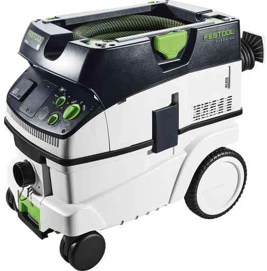 Festool Absaugmobil CTM 26 E CLEANTEC (mit Hauptfilter, SELFCLEAN Filtersack, Saugschlauch glatt Ø 2