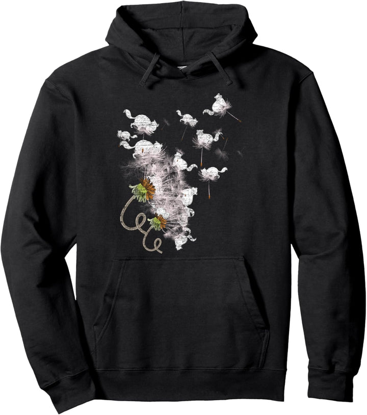 Trash Panda Tier Geschenk Waschbär Pusteblume Pullover Hoodie