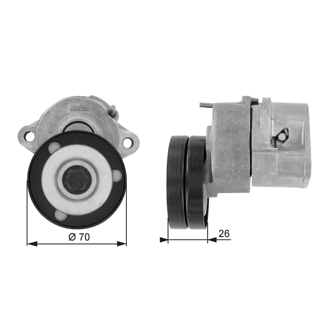 GATES DriveAlign Spannrolle T38213