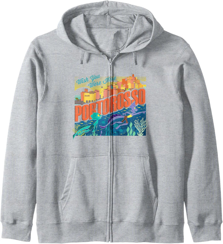 Disney Pixar Luca Portorosso Wish You Were Here Kapuzenjacke