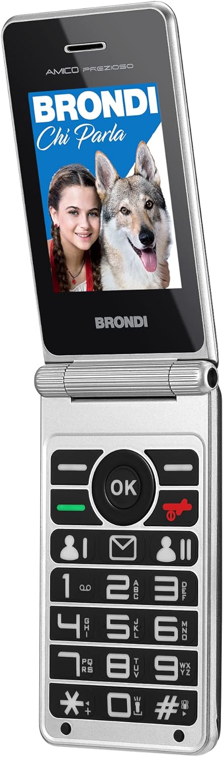 Cellulare Brondi Prezioso Black Metal, Black Metal