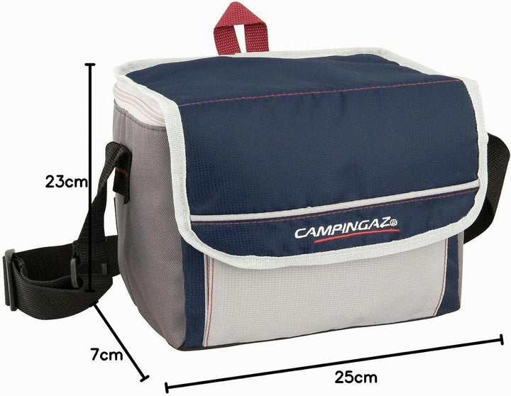 Campingaz Fold N Cool, dunkelblau/grau, Kühltasche 5 Liter, Kühltasche 5 Liter