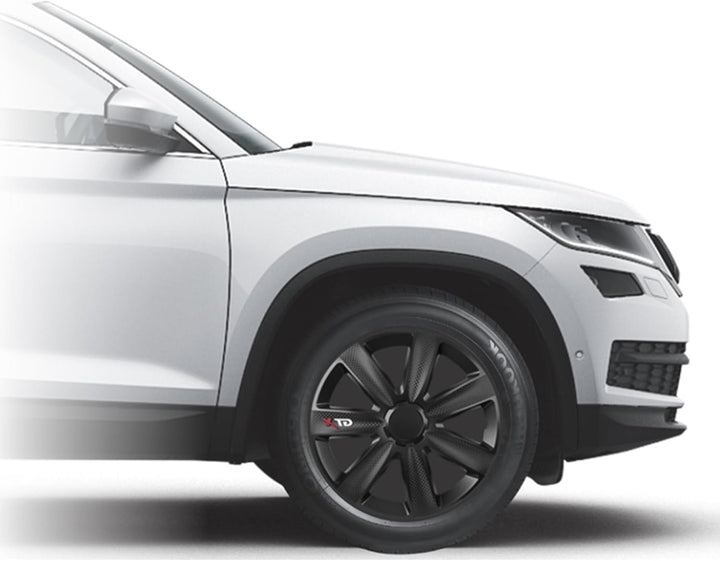 Versaco GTXCARBLK15 Auto Radzierblenden GTX Carbon Black 15" 4er Set Universal passend für die meist