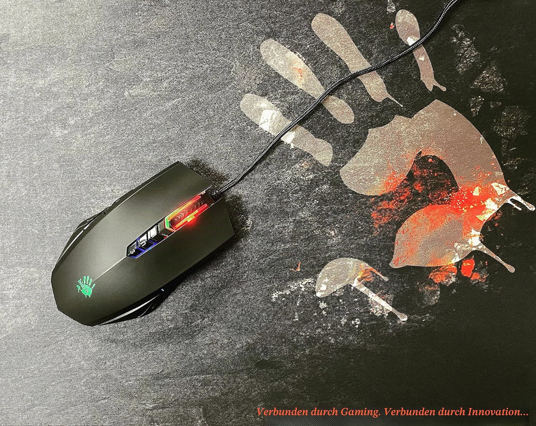 Bloody A70x Optische Gaming-Maus mit Light Strike (LK) Schalter &amp; Scroll - Voll programmierbare und