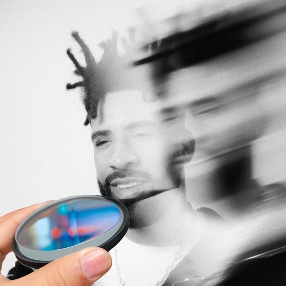 77 mm Glasprismenlinse, Super-Speed-Effekte, Ghost Motion Blur, UV-Filter für Fotografie, SLR-Kamera