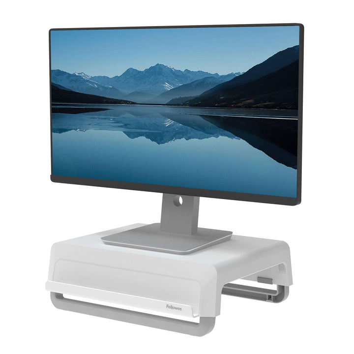 Fellowes Breyta™ Monitorständer für den Schreibtisch, 3 Höhenstufen, tragbar, ergonomisch verstellba