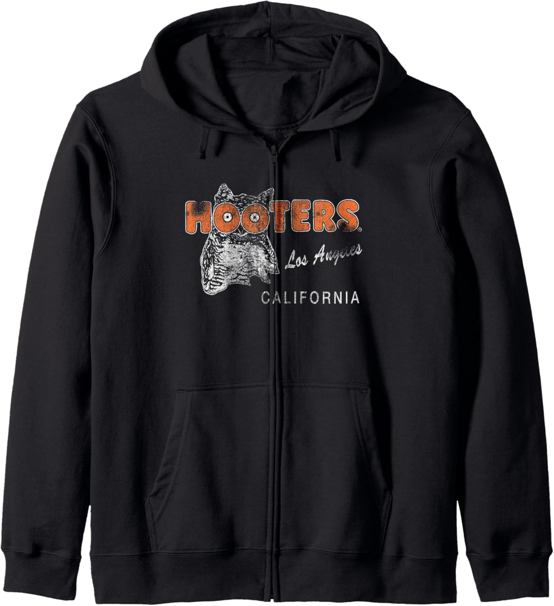 Hooters Jahrgang Los Angeles Kapuzenjacke