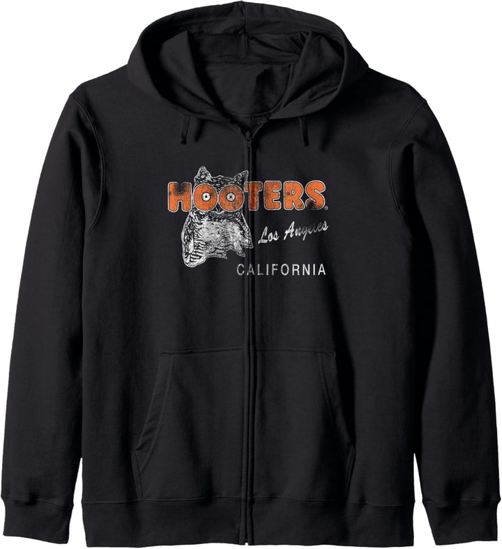 Hooters Jahrgang Los Angeles Kapuzenjacke