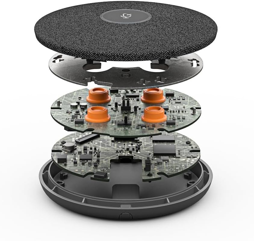 Logitech Rally Mikrofon, Schwarz