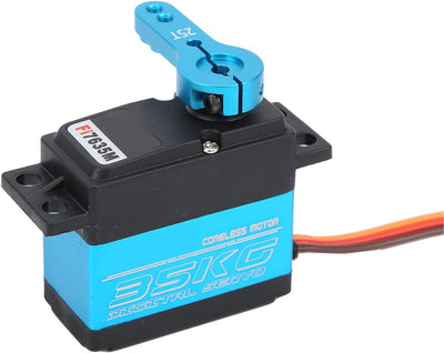 VGEBY RC Digital Servo FI7635M 35KG Metallgetriebe Servo 360 Grad Wasserdichtes High Torque Getriebe