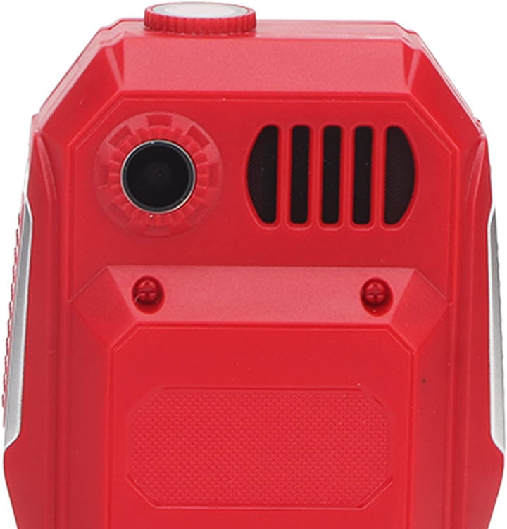 Senioren-Handy, 0,3 MP Kamera Senioren-Handy 5800mAh Zum Telefonieren (Rot), Rot