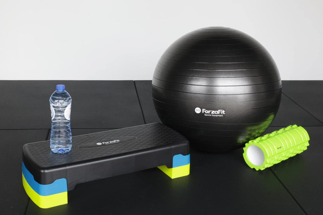 ForzaFit Aerobic Stepper - Verstellbar - Schwarz