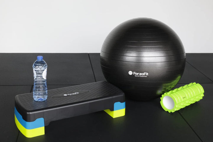 ForzaFit Aerobic Stepper - Verstellbar - Schwarz