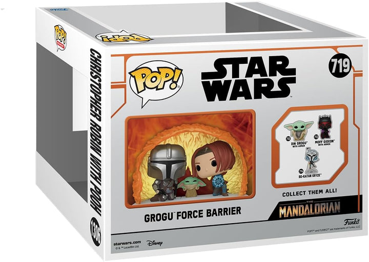 Funko Pop! Moments: The Mandalorian – Force Bubble  - Vinyl-Sammelfigur - Geschenkidee - Offizielle