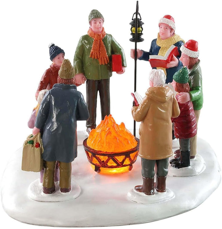 Lemax 84362 - Toasty Caroling - Beleuchtetes Accessoire - NEU 2018 - General Product - Lagerfeuer -