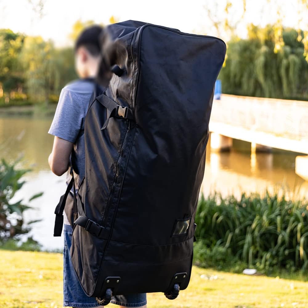 HEYTUR SUP Stand Up Paddle Board Aufblasbare Paddle Board Tragetasche Trolley-tasche, Trolley-tasche