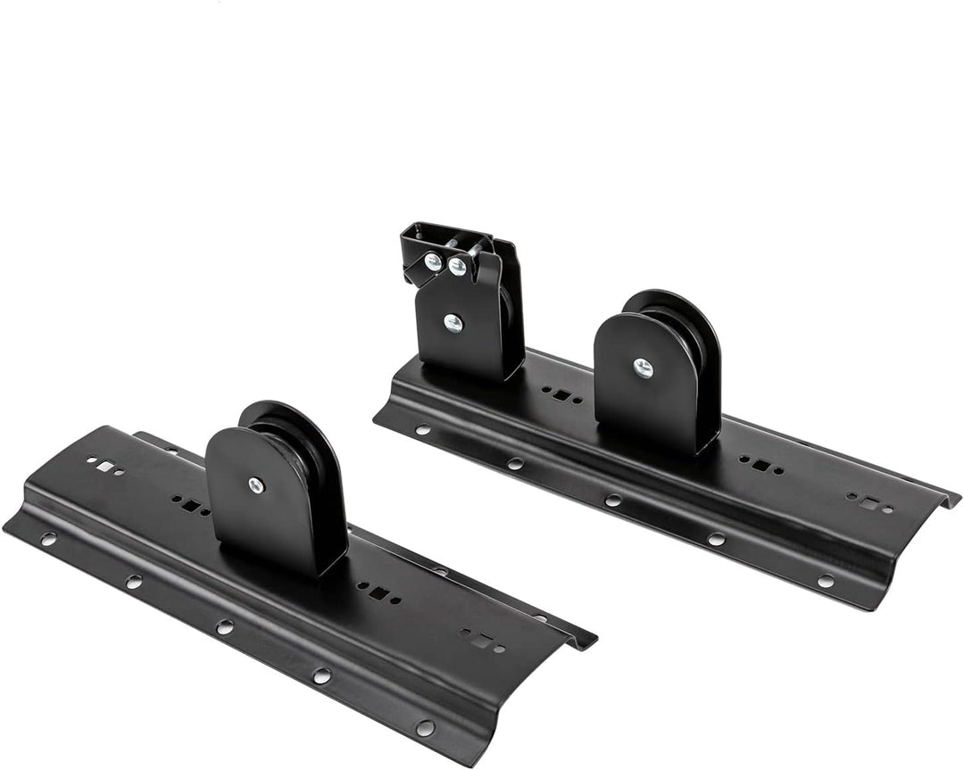 Fahrrad Wandhalterung 60 kg Stahl 1 Set platzsparend für Garage | Beschichtete Haken, 17 cm Hakenlän